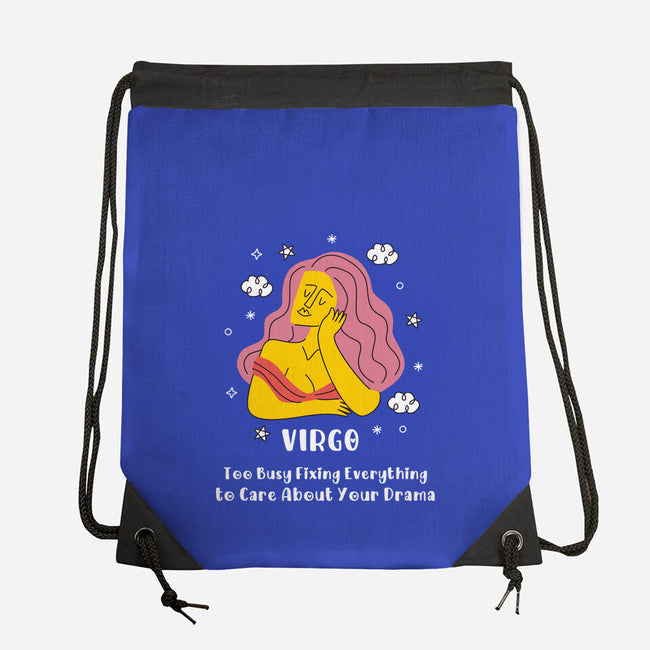 Too Busy Fixing Everything-None-Drawstring-Bag-MaxoArt