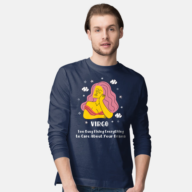 Too Busy Fixing Everything-Mens-Long Sleeved-Tee-MaxoArt
