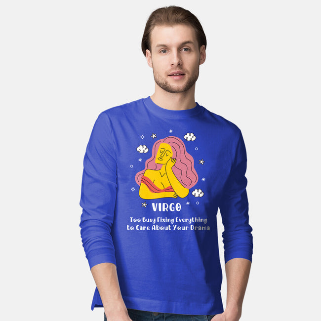 Too Busy Fixing Everything-Mens-Long Sleeved-Tee-MaxoArt
