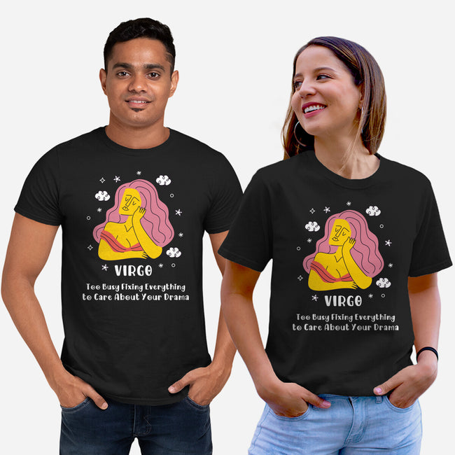 Too Busy Fixing Everything-Unisex-Basic-Tee-MaxoArt