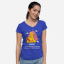 Too Busy Fixing Everything-Womens-V-Neck-Tee-MaxoArt
