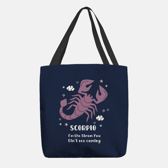 I'm The Storm-None-Basic Tote-Bag-MaxoArt