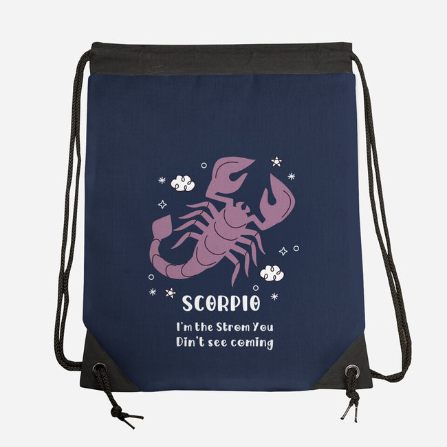 I'm The Storm-None-Drawstring-Bag-MaxoArt