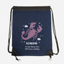 I'm The Storm-None-Drawstring-Bag-MaxoArt