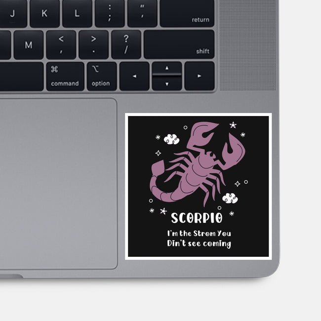 I'm The Storm-None-Glossy-Sticker-MaxoArt