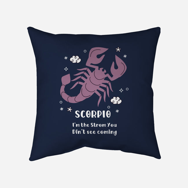 I'm The Storm-None-Removable Cover w Insert-Throw Pillow-MaxoArt
