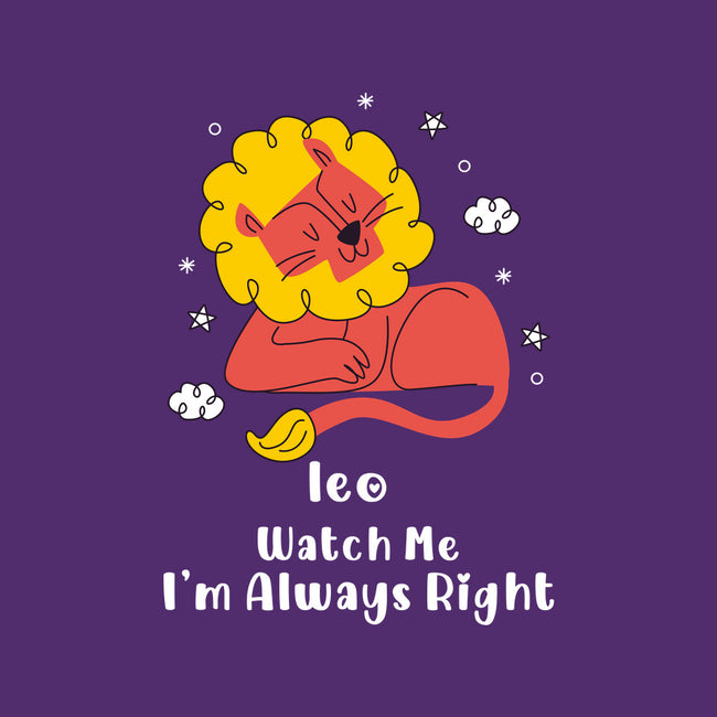 Watch Me I'm Always Right-Womens-Fitted-Tee-MaxoArt
