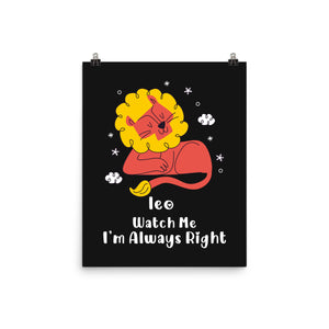 Watch Me I'm Always Right