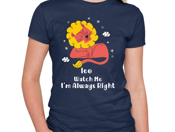 Watch Me I'm Always Right