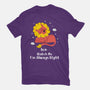 Watch Me I'm Always Right-Mens-Basic-Tee-MaxoArt