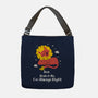 Watch Me I'm Always Right-None-Adjustable Tote-Bag-MaxoArt