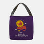 Watch Me I'm Always Right-None-Adjustable Tote-Bag-MaxoArt