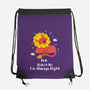 Watch Me I'm Always Right-None-Drawstring-Bag-MaxoArt