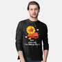 Watch Me I'm Always Right-Mens-Long Sleeved-Tee-MaxoArt