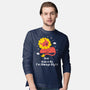 Watch Me I'm Always Right-Mens-Long Sleeved-Tee-MaxoArt