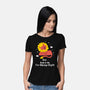Watch Me I'm Always Right-Womens-Basic-Tee-MaxoArt