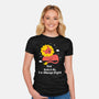 Watch Me I'm Always Right-Womens-Fitted-Tee-MaxoArt