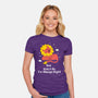 Watch Me I'm Always Right-Womens-Fitted-Tee-MaxoArt