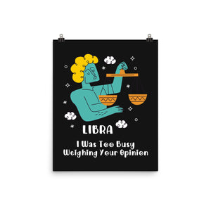 Too Busy Weighing Your Opinion