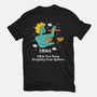 Too Busy Weighing Your Opinion-Mens-Premium-Tee-MaxoArt