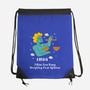 Too Busy Weighing Your Opinion-None-Drawstring-Bag-MaxoArt