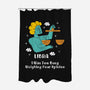 Too Busy Weighing Your Opinion-None-Polyester-Shower Curtain-MaxoArt