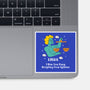 Too Busy Weighing Your Opinion-None-Glossy-Sticker-MaxoArt