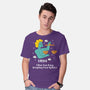 Too Busy Weighing Your Opinion-Mens-Basic-Tee-MaxoArt