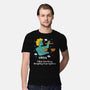 Too Busy Weighing Your Opinion-Mens-Premium-Tee-MaxoArt