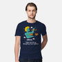 Too Busy Weighing Your Opinion-Mens-Premium-Tee-MaxoArt