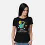 Too Busy Weighing Your Opinion-Womens-Basic-Tee-MaxoArt