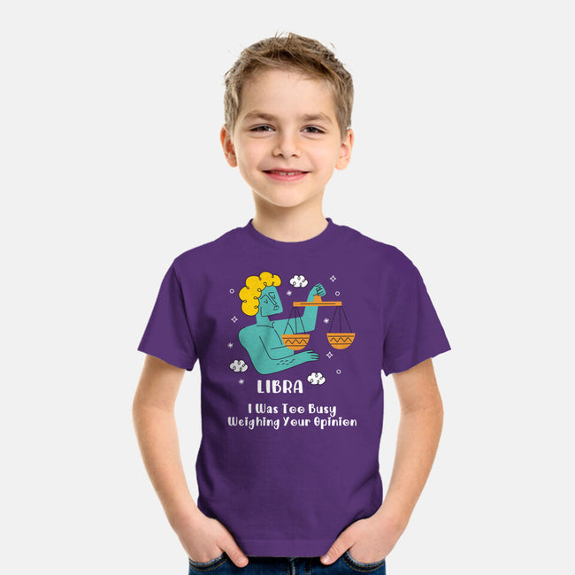 Too Busy Weighing Your Opinion-Youth-Basic-Tee-MaxoArt