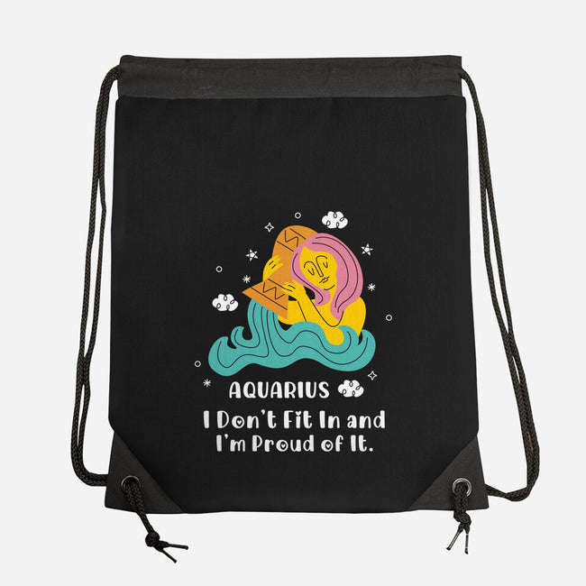 I Don't Fit In And I'm Proud-None-Drawstring-Bag-MaxoArt
