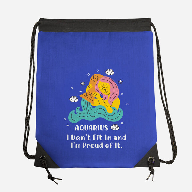 I Don't Fit In And I'm Proud-None-Drawstring-Bag-MaxoArt