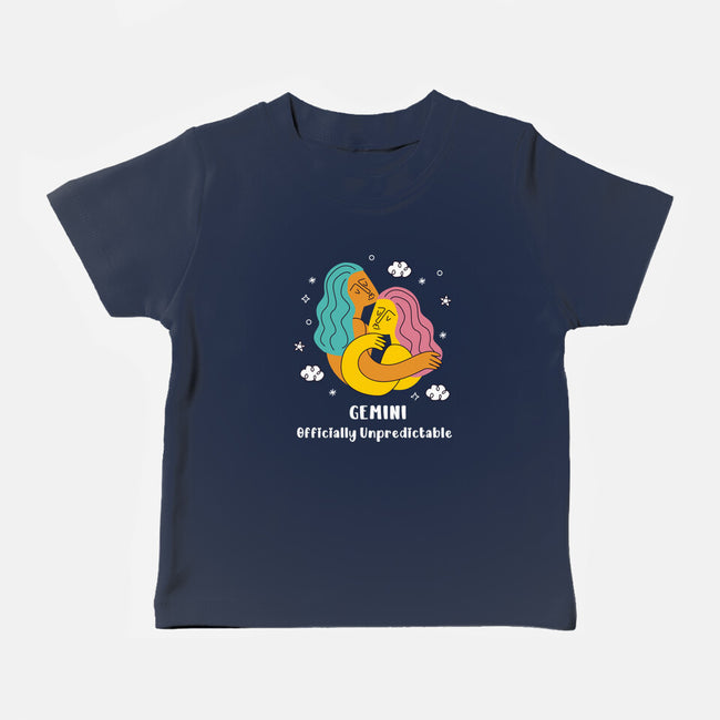 Officially Unpredictable Zodiac-Baby-Basic-Tee-MaxoArt