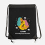 Officially Unpredictable Zodiac-None-Drawstring-Bag-MaxoArt