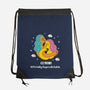 Officially Unpredictable Zodiac-None-Drawstring-Bag-MaxoArt