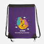 Officially Unpredictable Zodiac-None-Drawstring-Bag-MaxoArt