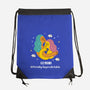 Officially Unpredictable Zodiac-None-Drawstring-Bag-MaxoArt