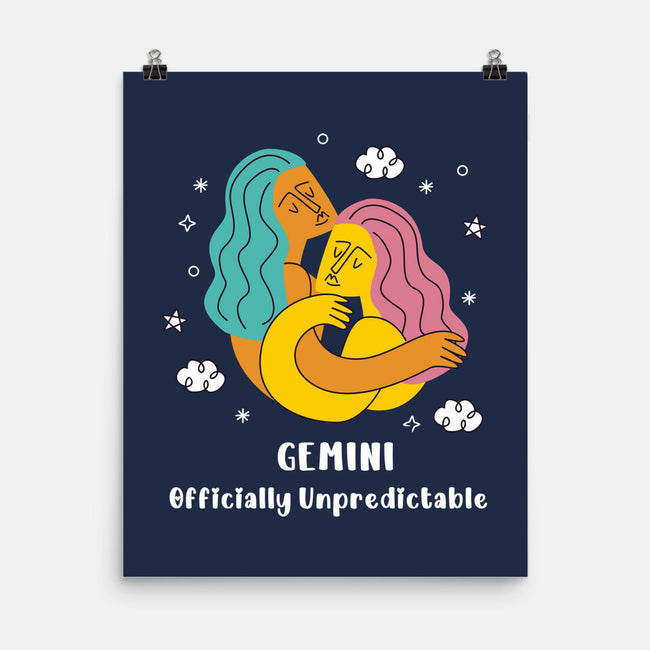 Officially Unpredictable Zodiac-None-Matte-Poster-MaxoArt