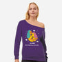 Officially Unpredictable Zodiac-Womens-Off Shoulder-Sweatshirt-MaxoArt