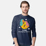 Officially Unpredictable Zodiac-Mens-Long Sleeved-Tee-MaxoArt
