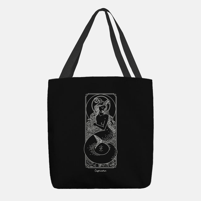 Majestic Capricorn-None-Basic Tote-Bag-MaxoArt
