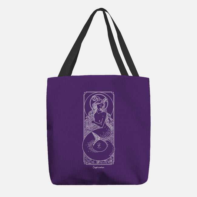 Majestic Capricorn-None-Basic Tote-Bag-MaxoArt