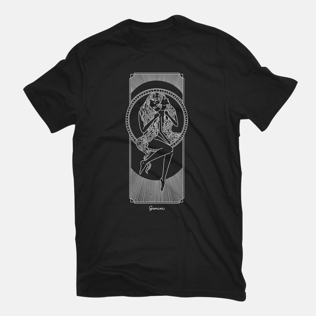 Dynamic Gemini-Womens-Fitted-Tee-MaxoArt
