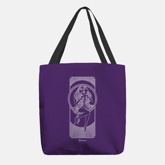 Dynamic Gemini-None-Basic Tote-Bag-MaxoArt