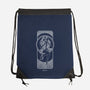 Dynamic Gemini-None-Drawstring-Bag-MaxoArt
