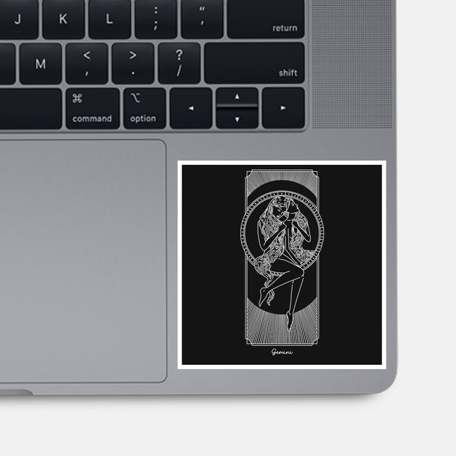 Dynamic Gemini-None-Glossy-Sticker-MaxoArt