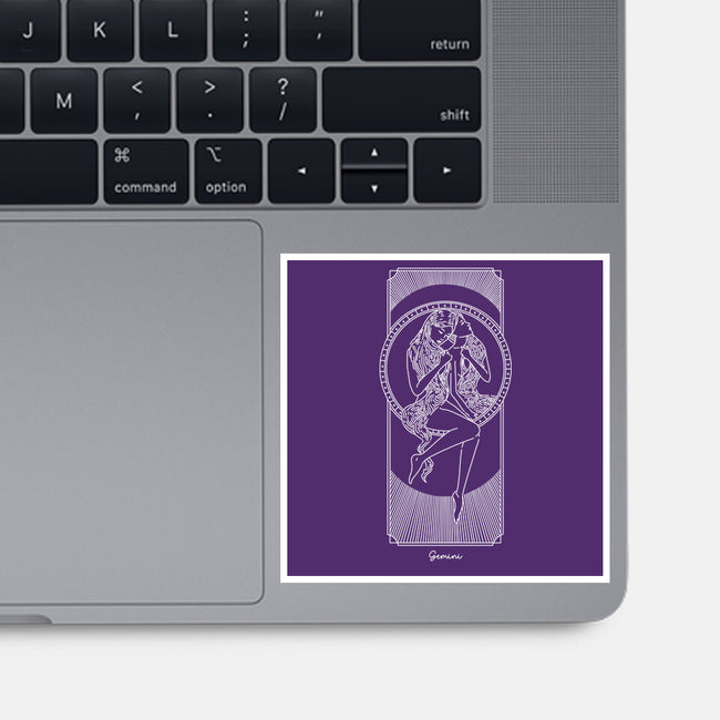 Dynamic Gemini-None-Glossy-Sticker-MaxoArt