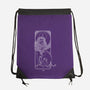 Majestic Leo-None-Drawstring-Bag-MaxoArt